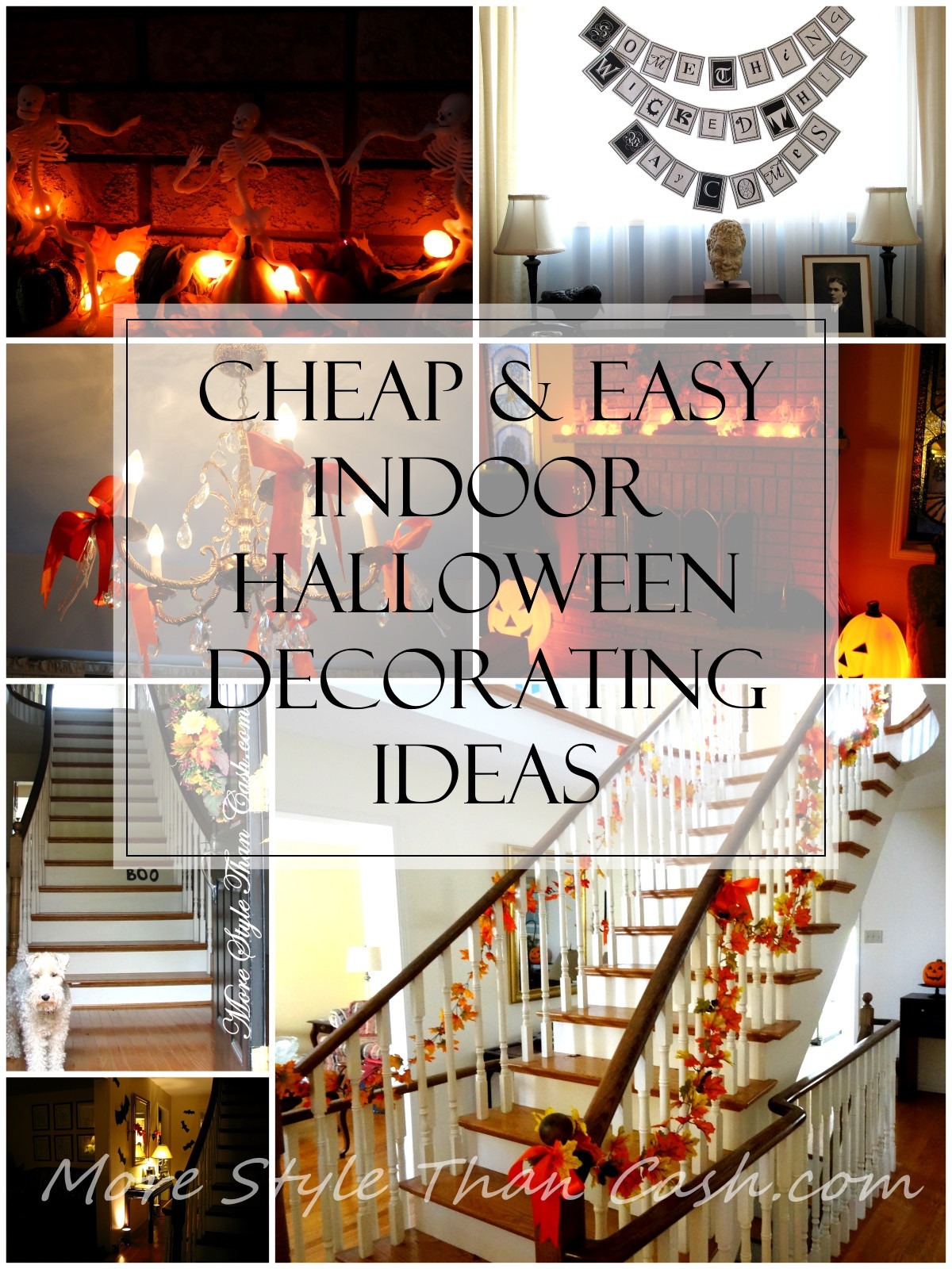 Cheap Indoor Halloween Decorations
 Cheap and Easy Indoor Halloween decorating ideas