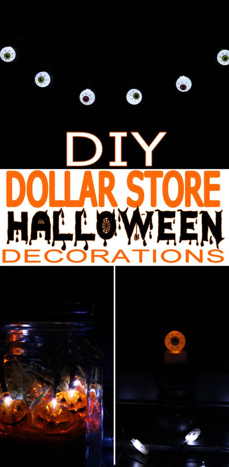 Cheap Indoor Halloween Decorations
 DIY Dollar Store Halloween Decorations Cheap & Easy