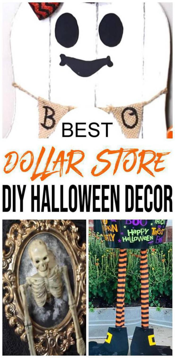 Cheap Indoor Halloween Decorations
 DIY Dollar Store Halloween Decorations – Ideas & Hacks