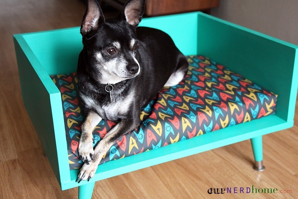 Cheap N Easy Dog Bed DIY
 Mid Century Modern Style Pet Bed · How To Make A Pet Bed