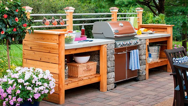 Cheap Outdoor Kitchen
 31 Amazing Outdoor Kitchen Ideas Planted Well