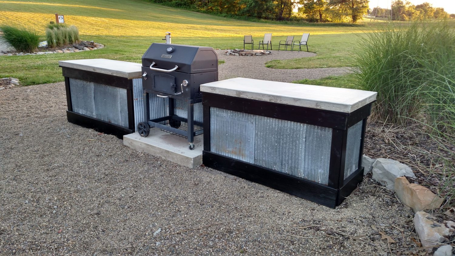 Cheap Outdoor Kitchen
 Creating An Inexpensive Outdoor Kitchen With Concrete