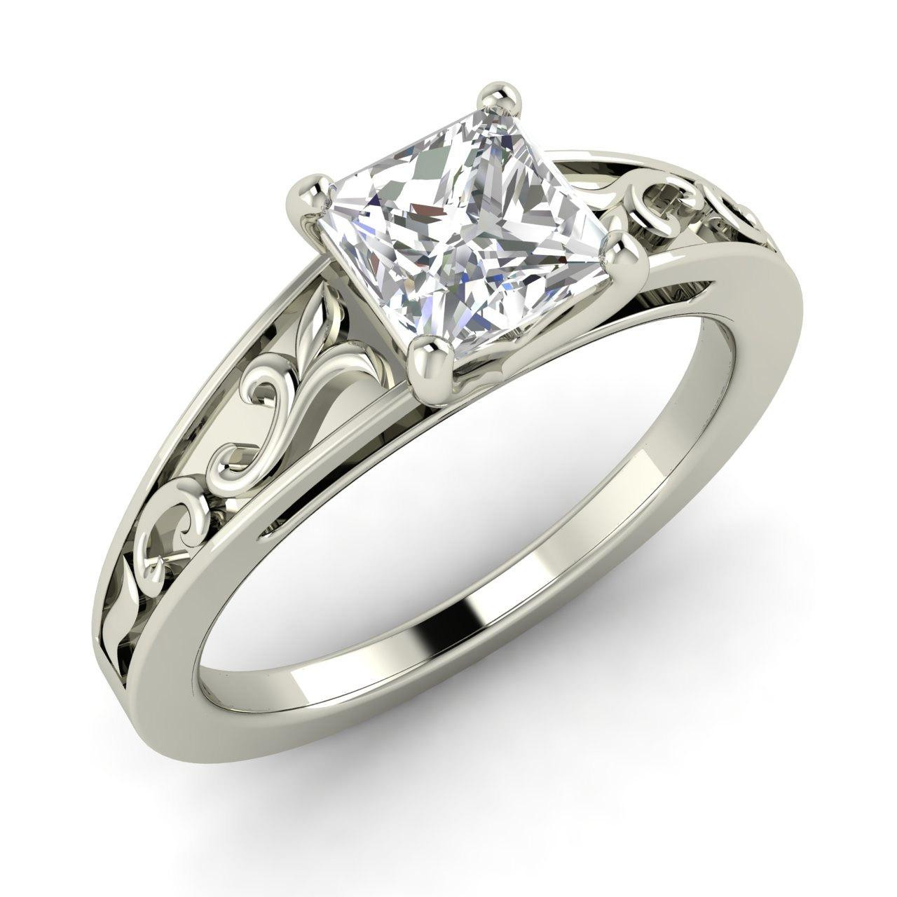 Cheap Princess Cut Engagement Rings
 Look Beautiful with Princess Cut Engagement Rings