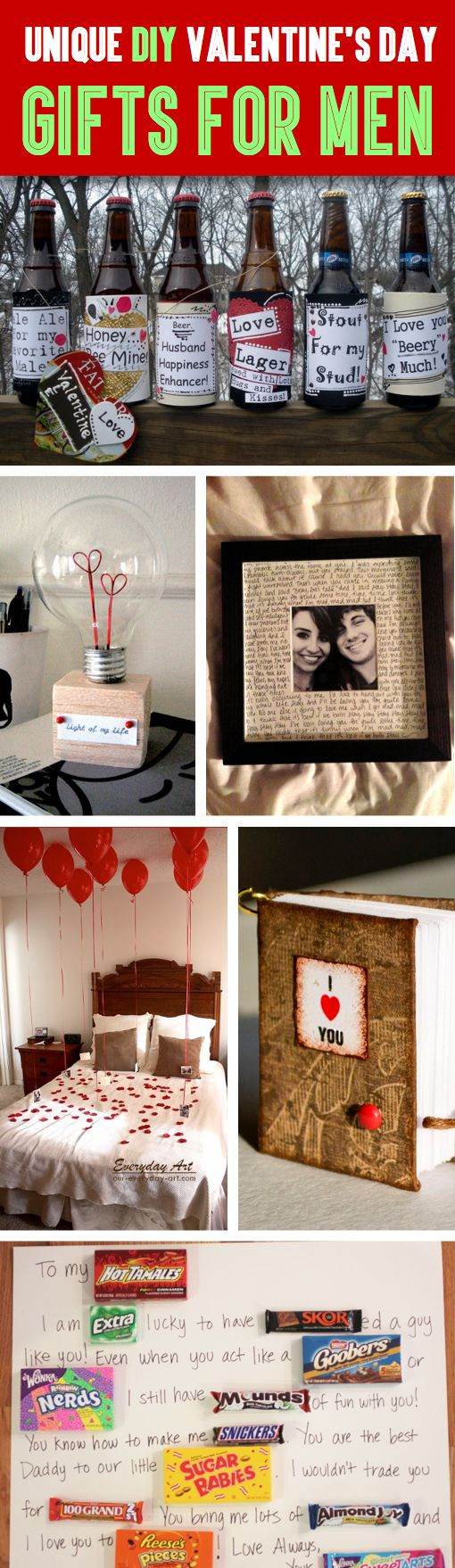 Cheap Valentine Gift Ideas For Men
 35 Unique DIY Valentine’s Day Gifts For Men
