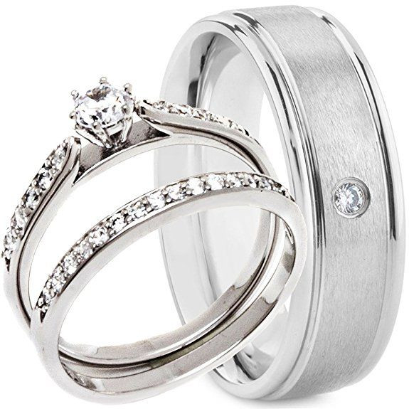 Cheap Wedding Ring Sets For Bride And Groom
 Cheap Wedding Ring Sets For Bride And Groom