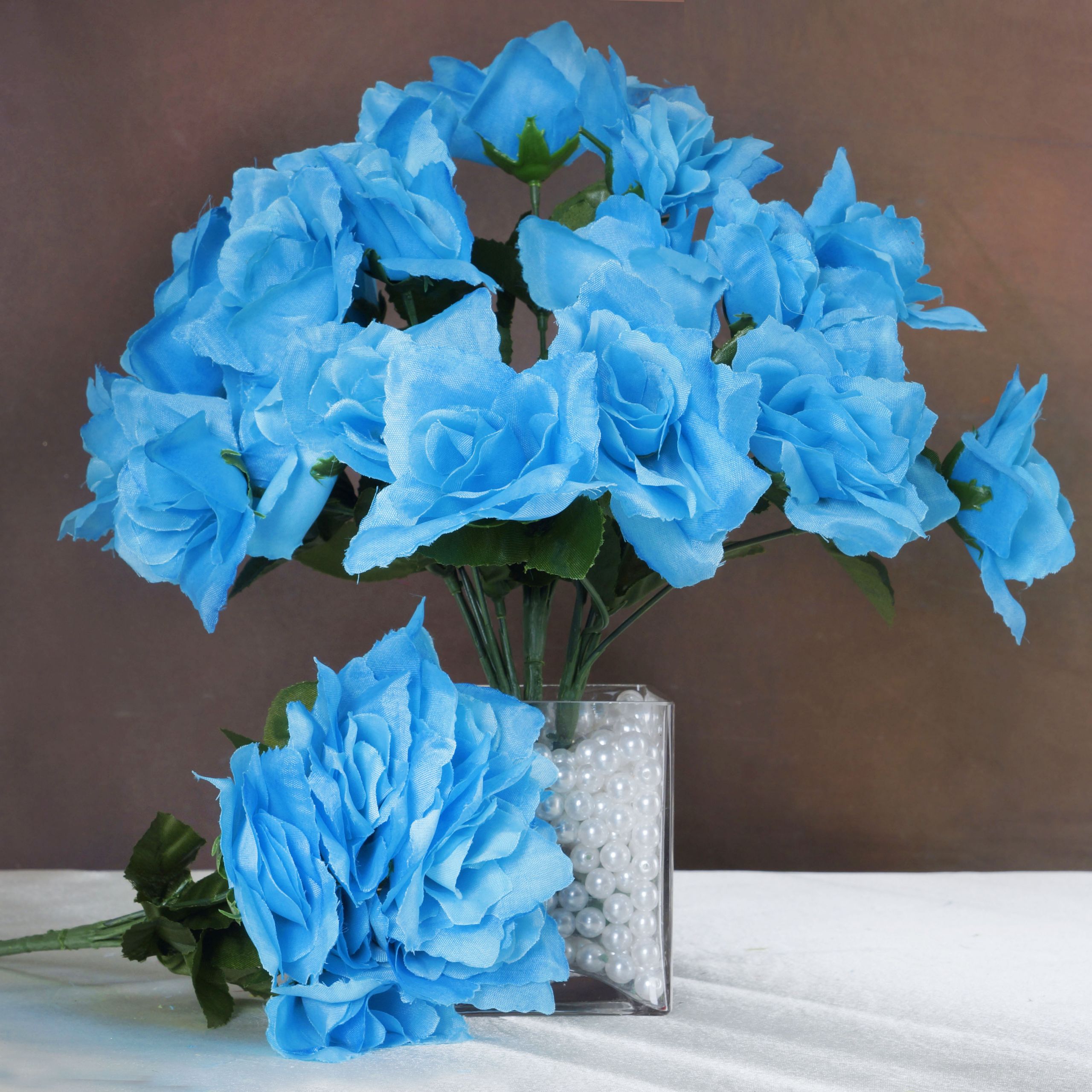 Cheap Wholesale Wedding Flowers
 252 OPEN ROSES Wedding Wholesale Discount SILK Flowers