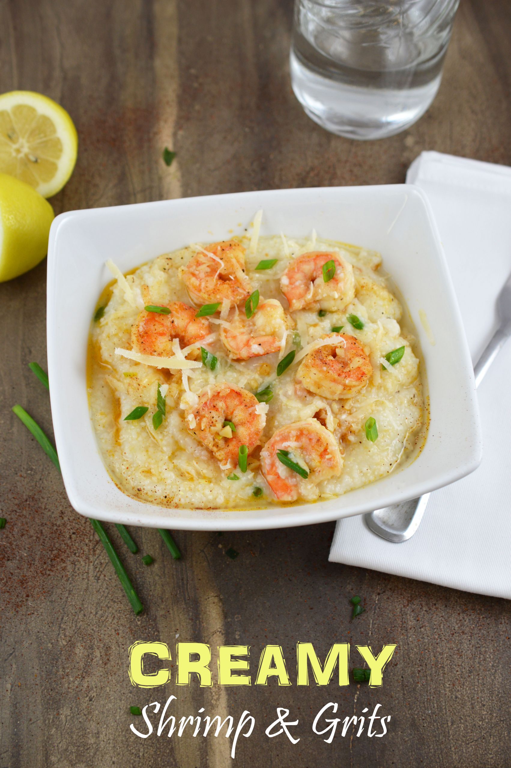 Cheese Grits And Shrimp
 creamy southern shrimp and cheese grits