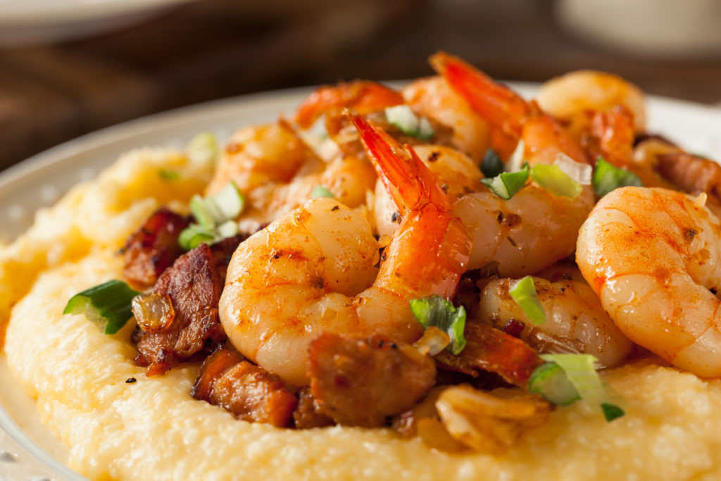 Cheese Grits And Shrimp
 Shrimp & Cheese Grits with Sauteed ions Mushrooms