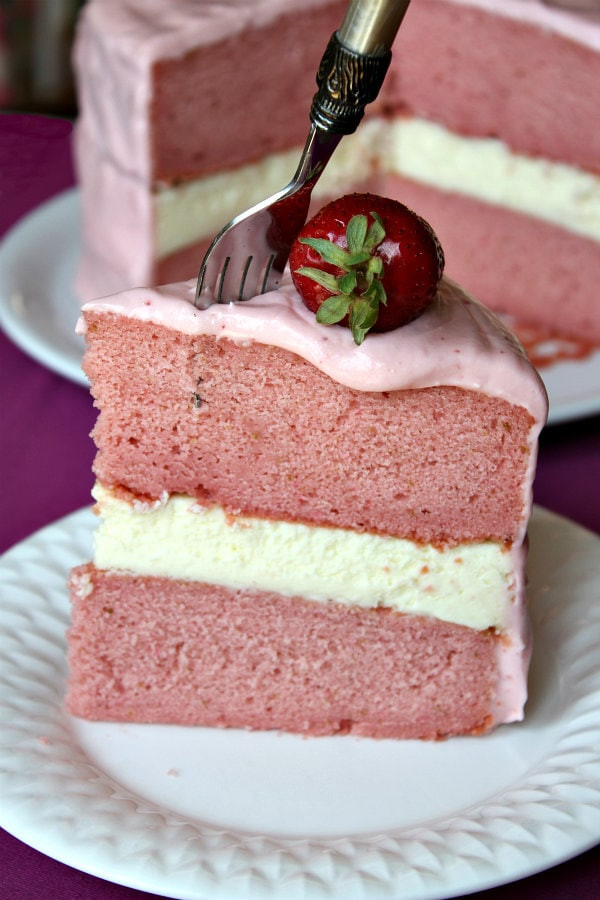 Cheesecake Cake Recipe
 Strawberry Cheesecake Cake