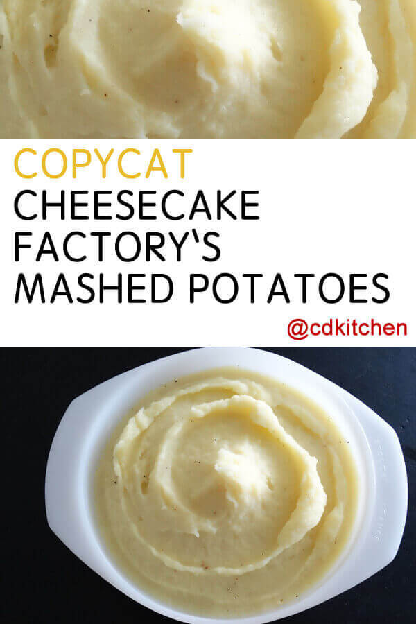 Cheesecake Factory Mashed Potatoes Recipe
 Copycat Cheesecake Factory s Mashed Potatoes Recipe