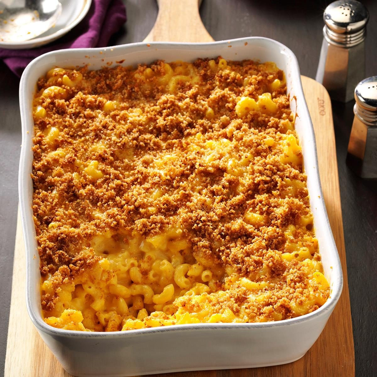 Cheesy Baked Macaroni And Cheese Recipe
 Baked Mac and Cheese Recipe