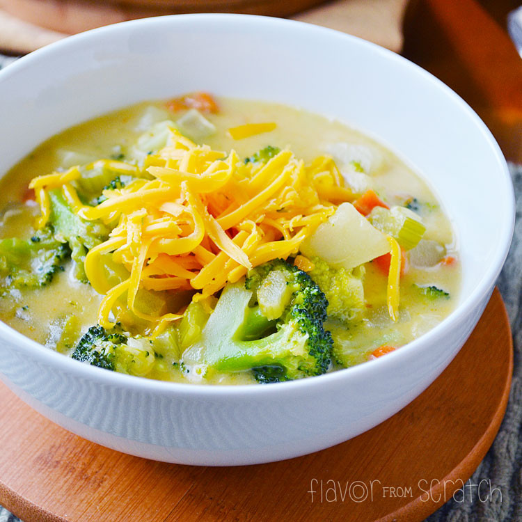 Cheesy Vegetable Chowder
 Cheesy Ve able Chowder Flavor From Scratch
