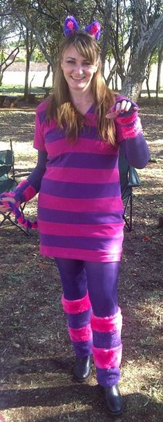 Cheshire Cat DIY Costume
 Made my own ewok costume for Halloween this year
