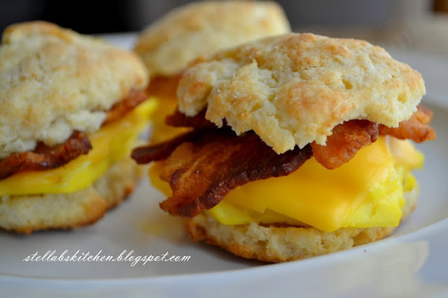 Chick Fil A Bacon Egg &amp; Cheese Biscuit
 Bacon Egg and Cheese Biscuits