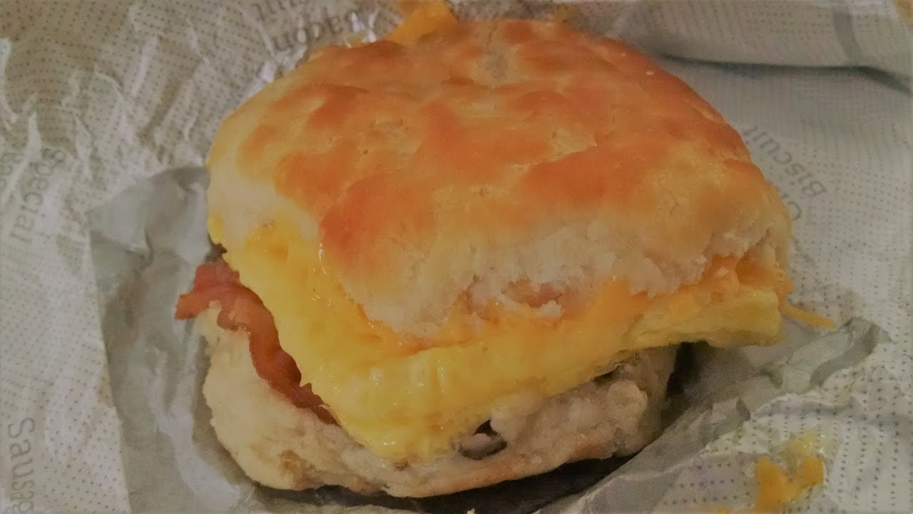 Chick Fil A Bacon Egg &amp; Cheese Biscuit
 Chick Fil A Bacon Egg and Cheese Biscuit Review