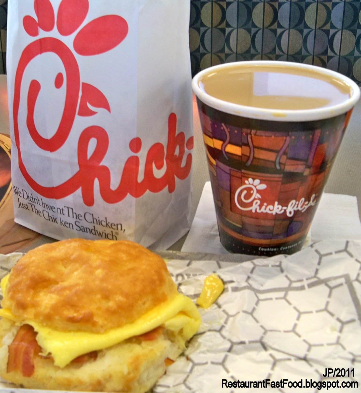 Chick Fil A Bacon Egg &amp; Cheese Biscuit
 Restaurant Fast Food Menu McDonald s DQ BK Hamburger Pizza