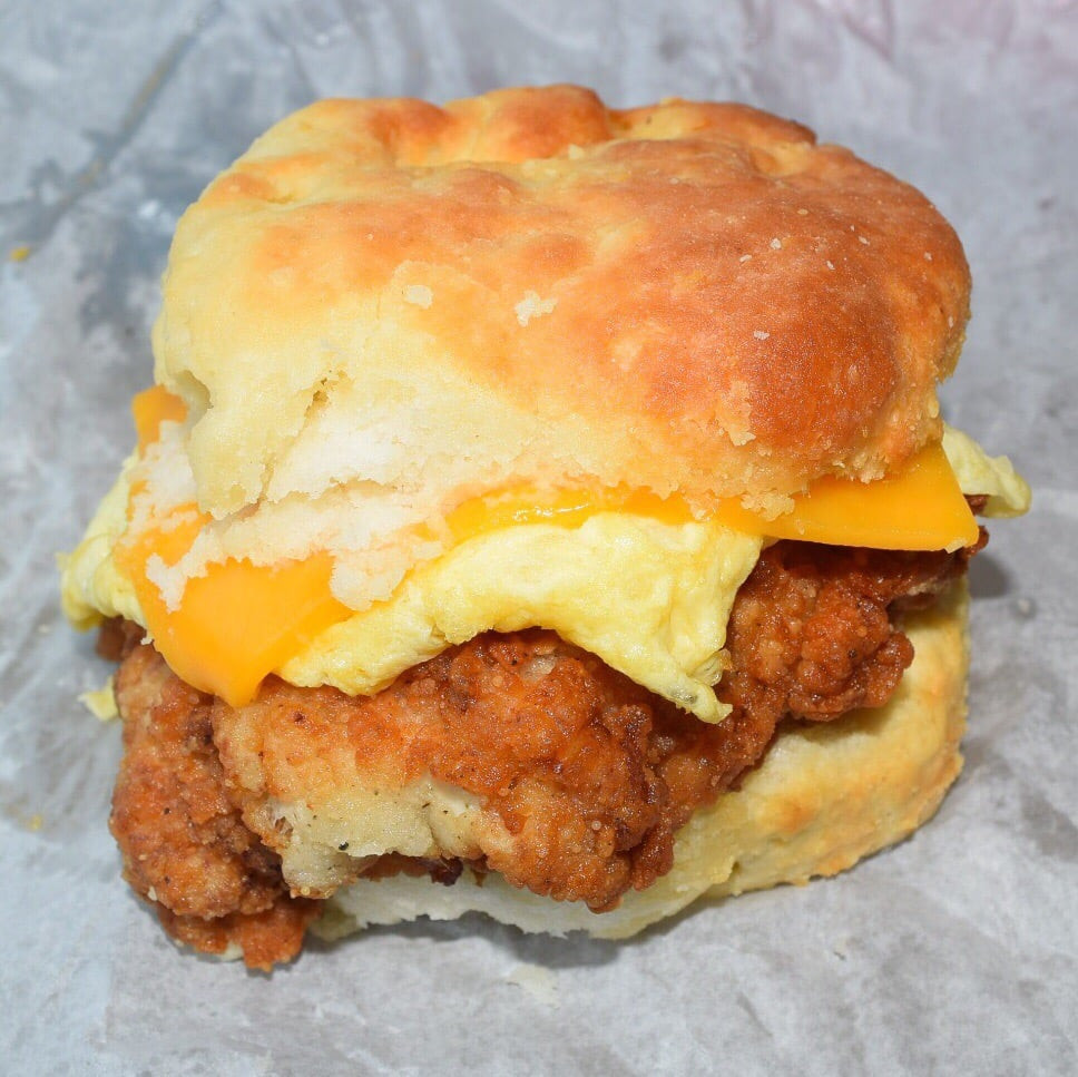 Chick Fil A Bacon Egg &amp; Cheese Biscuit
 Chicken Egg & Cheese Biscuit Sunrise Biscuit Kitchen Yelp