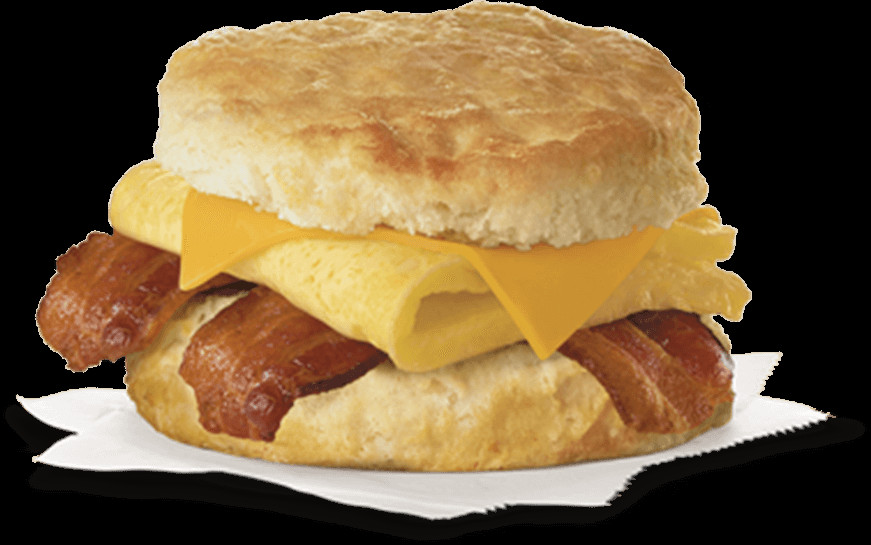 Chick Fil A Bacon Egg &amp; Cheese Biscuit
 Bacon Egg & Cheese Biscuit Nutrition and Description