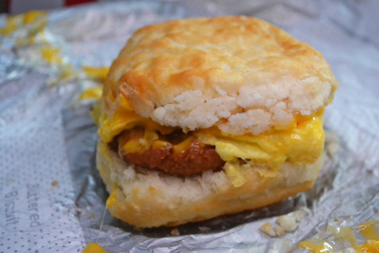 Chick Fil A Bacon Egg &amp; Cheese Biscuit
 Chick fil A hacks you need to know