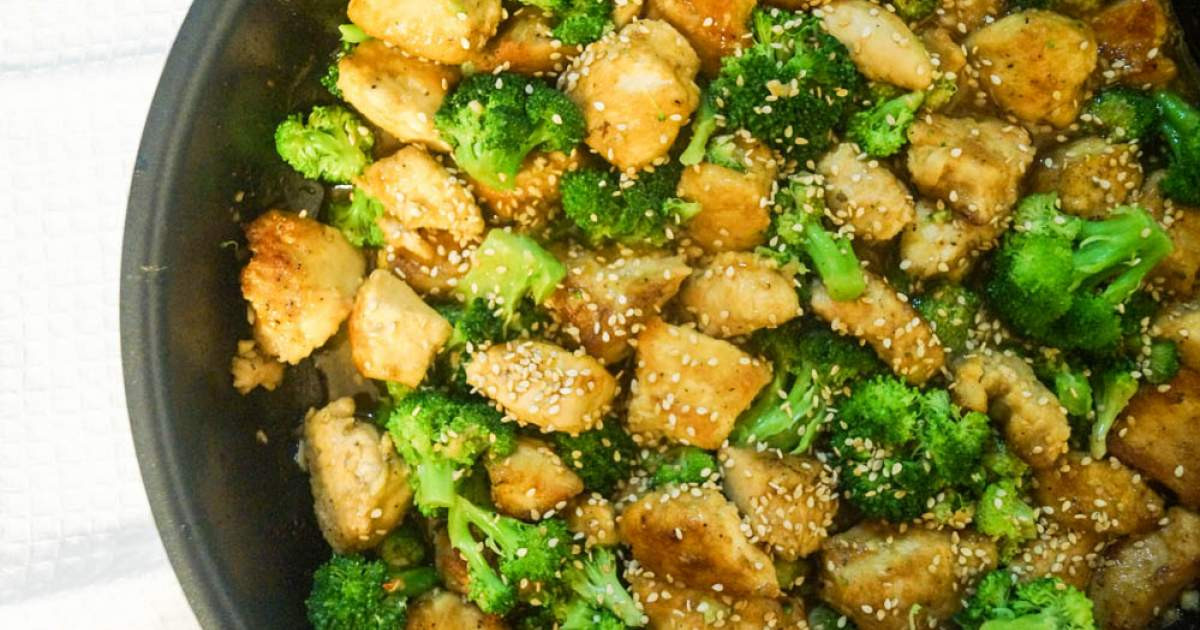 Chicken And Broccoli Recipes Low Calorie
 Low Carb Sesame Chicken and Broccoli Slender Kitchen