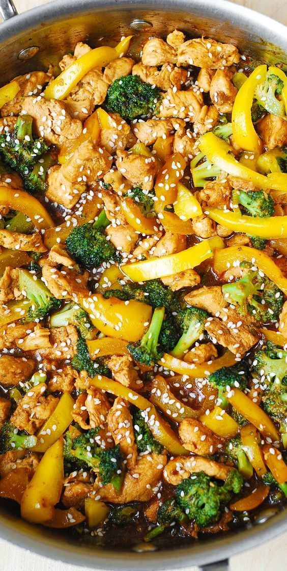 Chicken And Broccoli Recipes Low Calorie
 Chicken and Broccoli Stir Fry Recipe