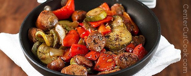 Chicken And Italian Sausage
 Italian Chicken Sausage Skillet Recipe