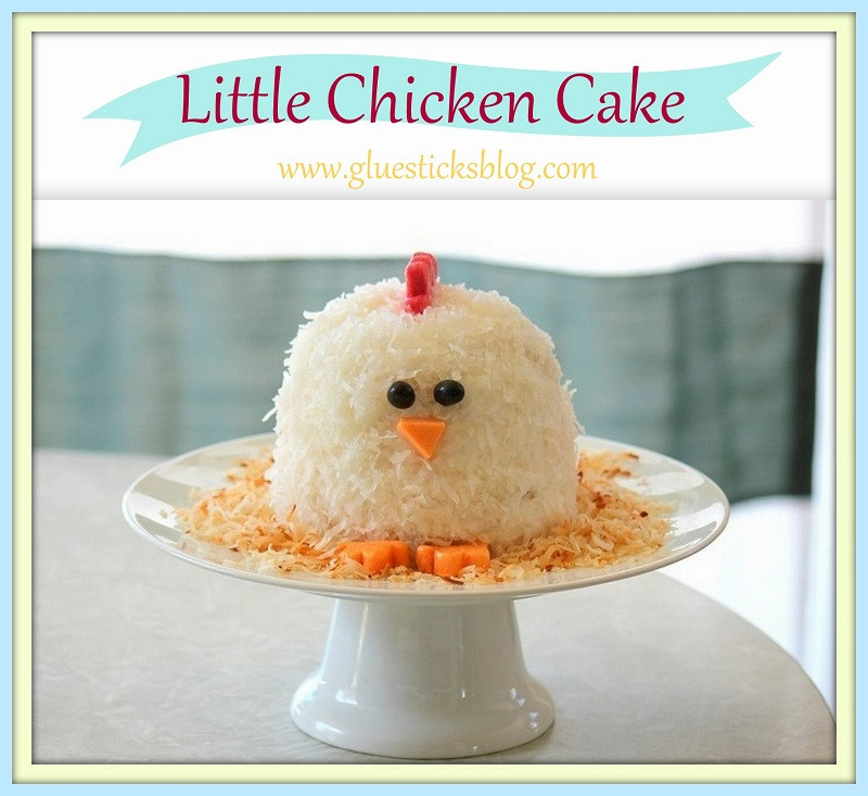 Chicken Birthday Cake
 Little Chicken Cake