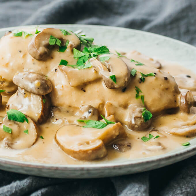 Chicken Breast And Mushroom Soup
 Instant Pot Chicken With Creamy Mushroom Gravy Savory Tooth