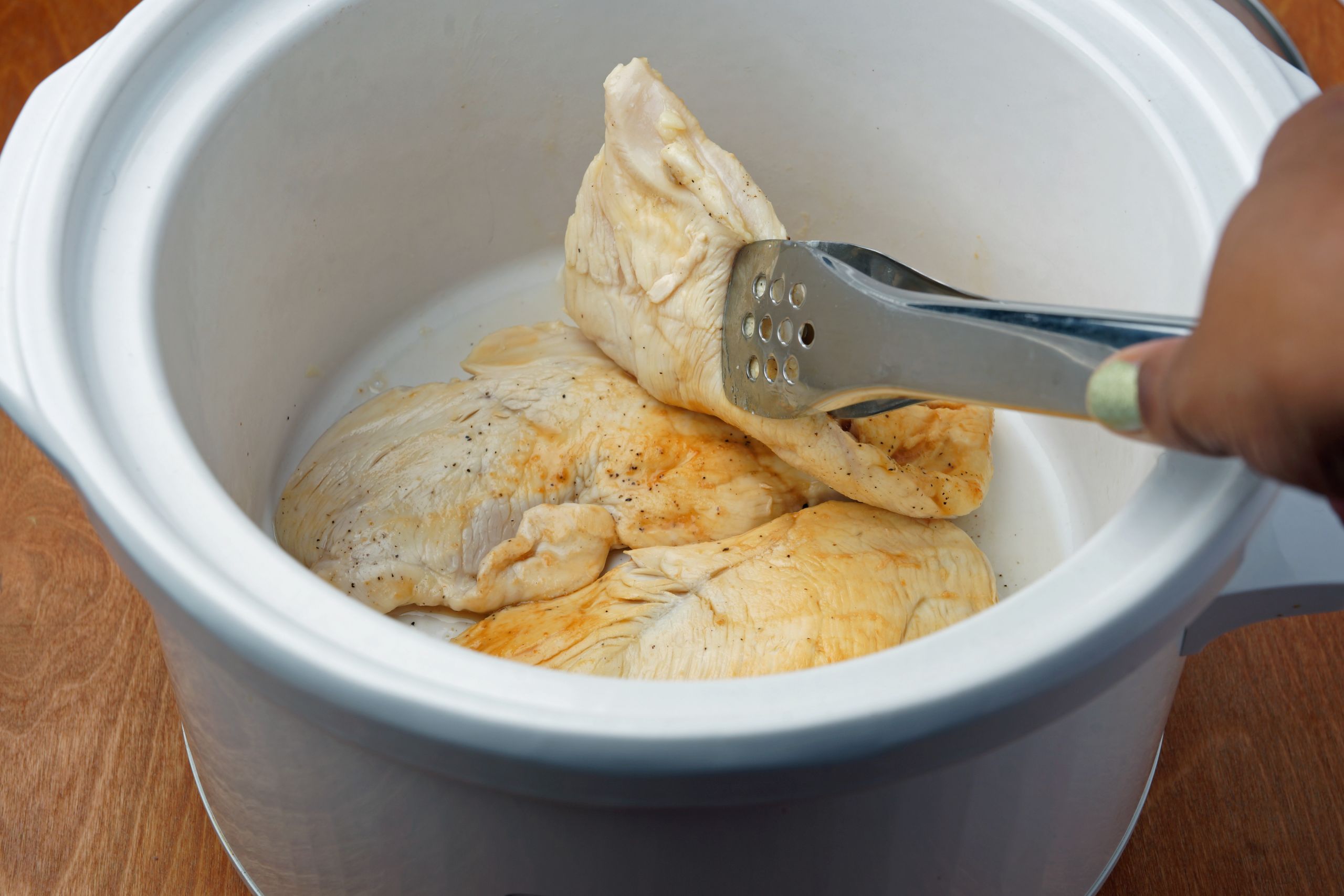 Chicken Breasts Crock Pot
 How to Cook Boneless Skinless Chicken Breasts in the Crock