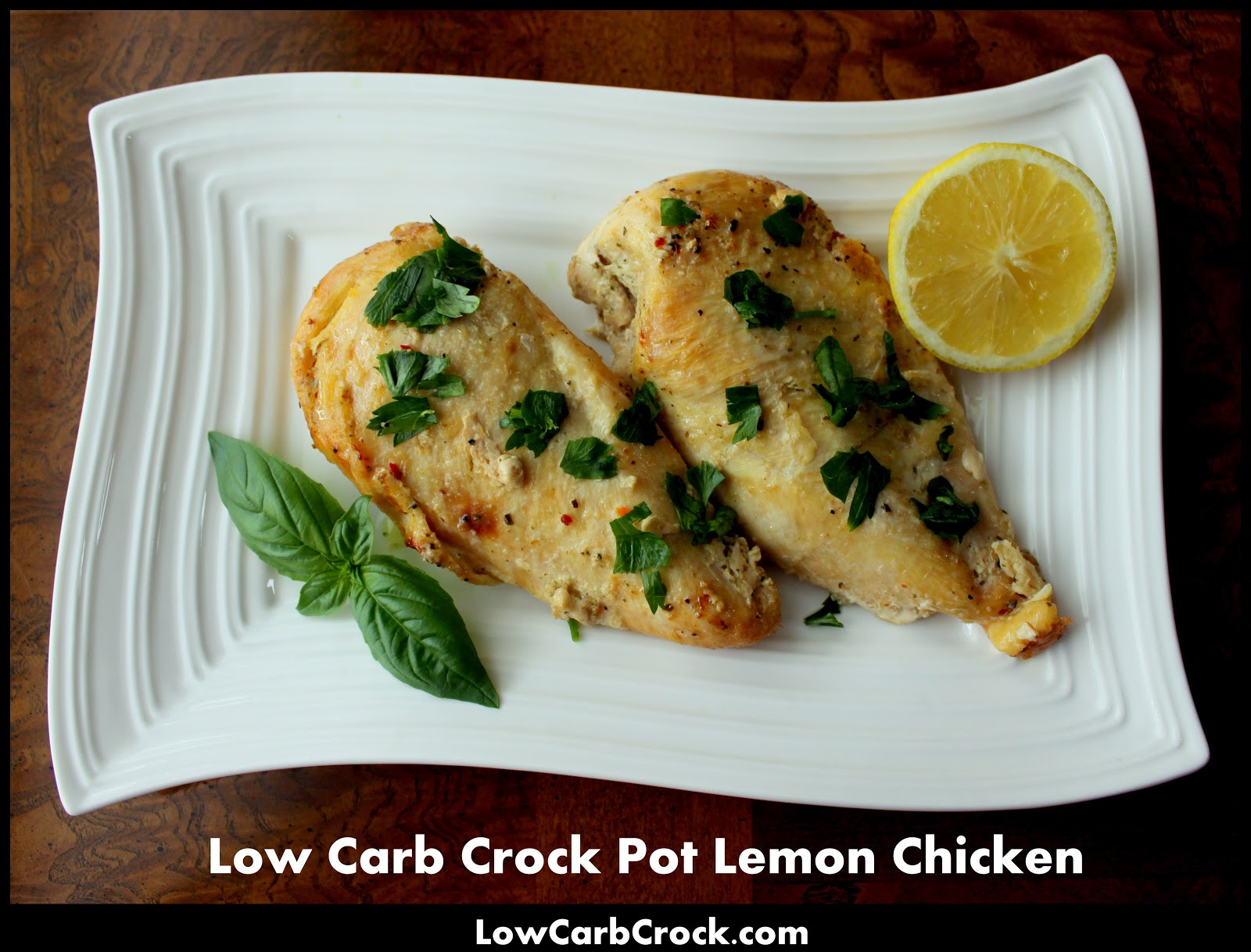 Chicken Breasts Crock Pot
 Low Carb Crock Pot Lemon Chicken from frozen chicken breasts
