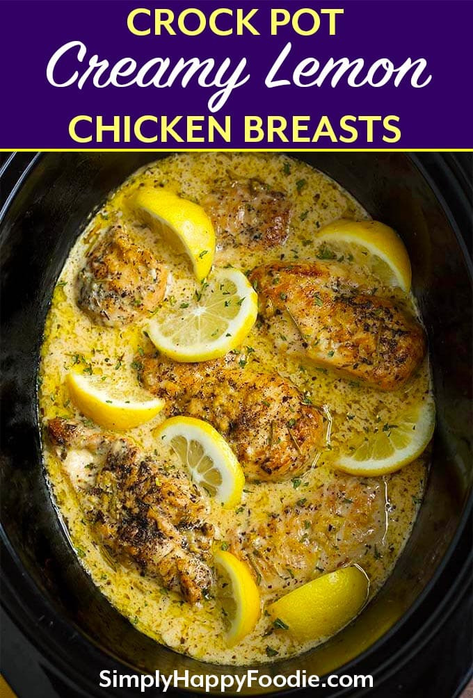 Chicken Breasts Crock Pot
 Crock Pot Creamy Lemon Chicken Breasts