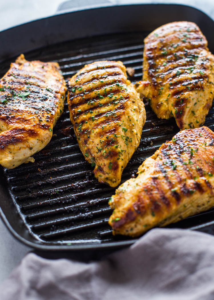 Chicken Breasts Grill
 How to Grill Chicken on Stove Top Easy Grill Pan Method