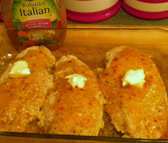 Chicken Breasts Italian Dressing
 Pam s Midwest Kitchen Korner Tender and Delicious Italian