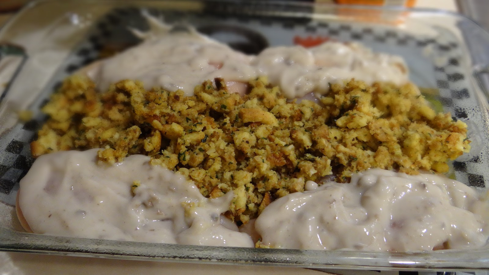 Chicken Breasts Mushroom Soup
 The Blooming Daisy Day 13 Skinny Chicken Stuffing Bake