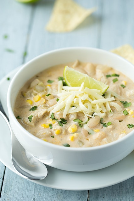 Chicken Chili With White Beans
 White Chicken Chili Extra Creamy with White Beans