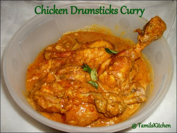 Chicken Drumstick Recipes Indian
 TamilsKitchen Chicken Drumsticks Curry