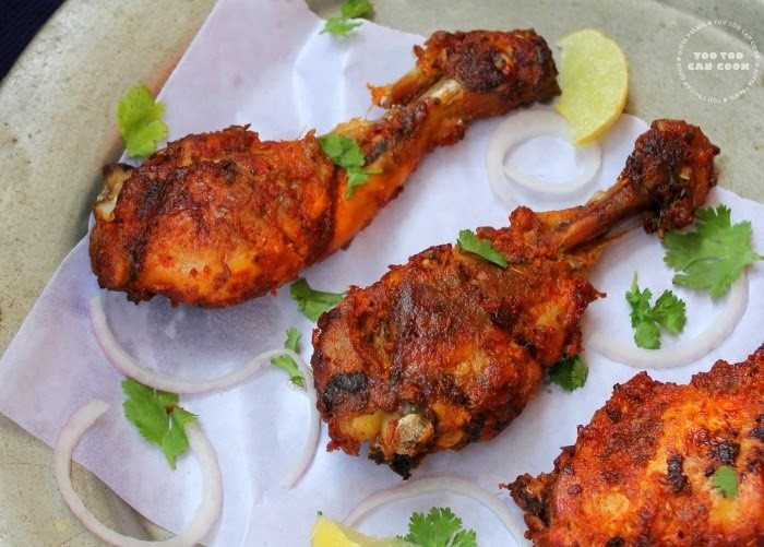 Chicken Drumstick Recipes Indian
 Spicy Baked Chicken Drumsticks
