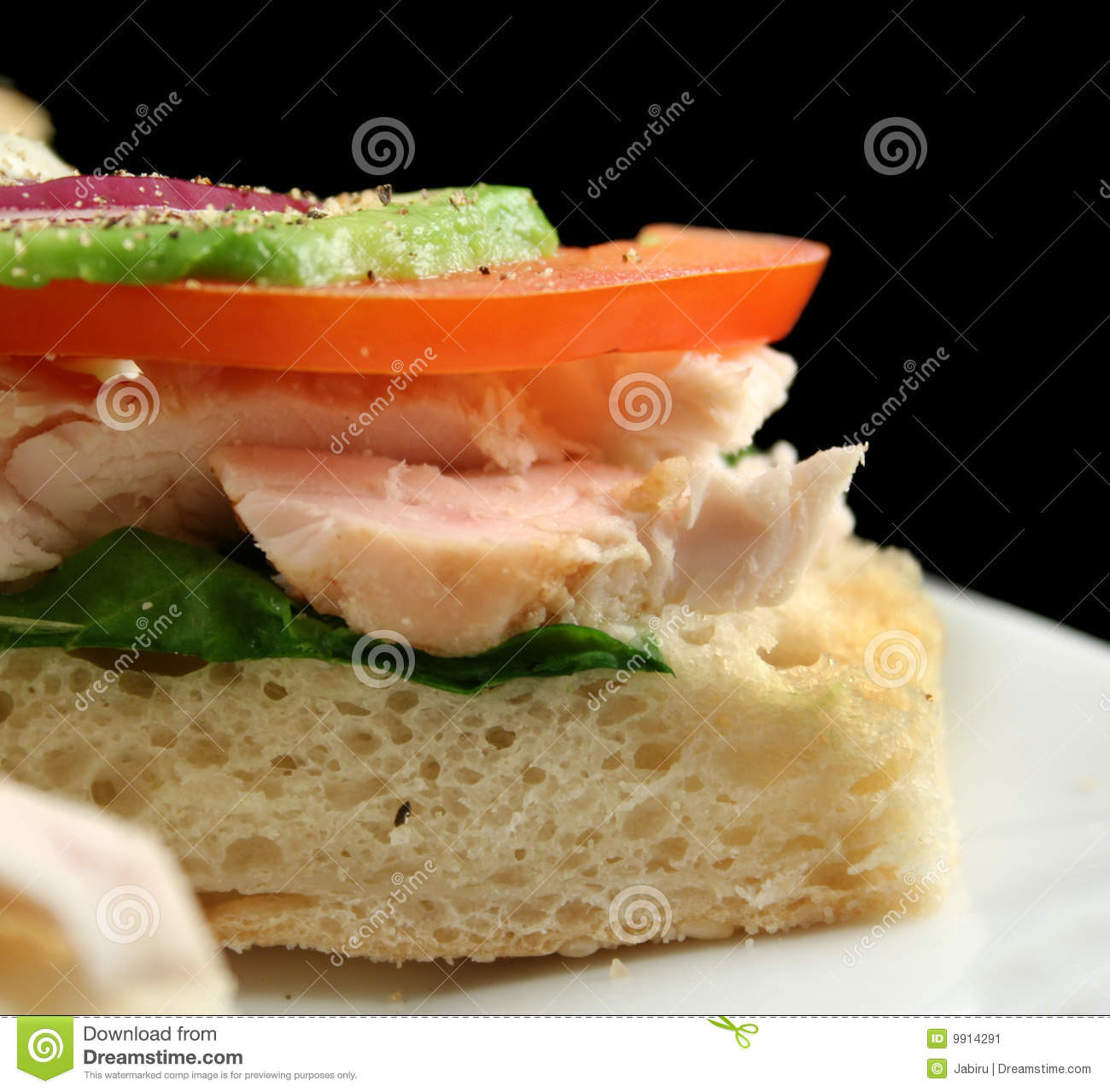 Chicken Finger Sandwiches
 Chicken Finger Sandwich stock image Image of nutritional