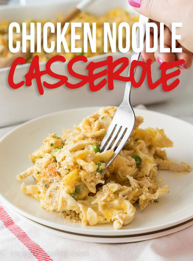 Chicken Noodle Casserole Easy
 Easy Chicken Noodle Casserole