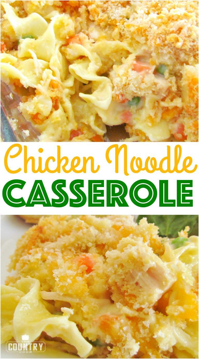 Chicken Noodle Casserole Easy
 Easy chicken noodle casserole Recipe