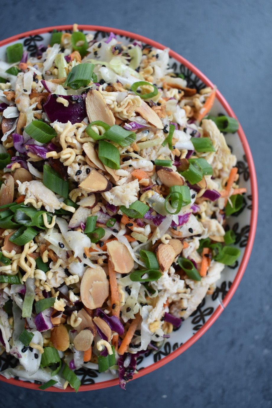 Chicken Noodle Salad
 Asian Chicken Ramen Noodle Salad