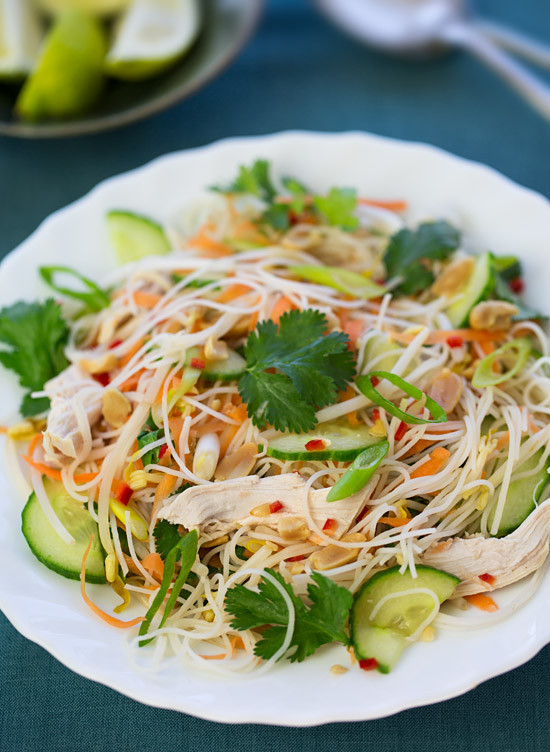 Chicken Noodle Salad
 Vietnamese chicken noodle salad