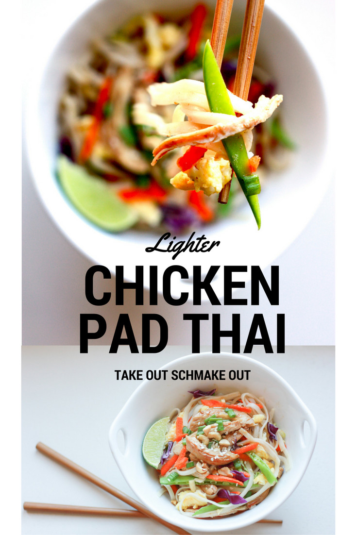 Chicken Pad Thai Calories Restaurant
 Lighter Chicken Pad Thai Recipe With images