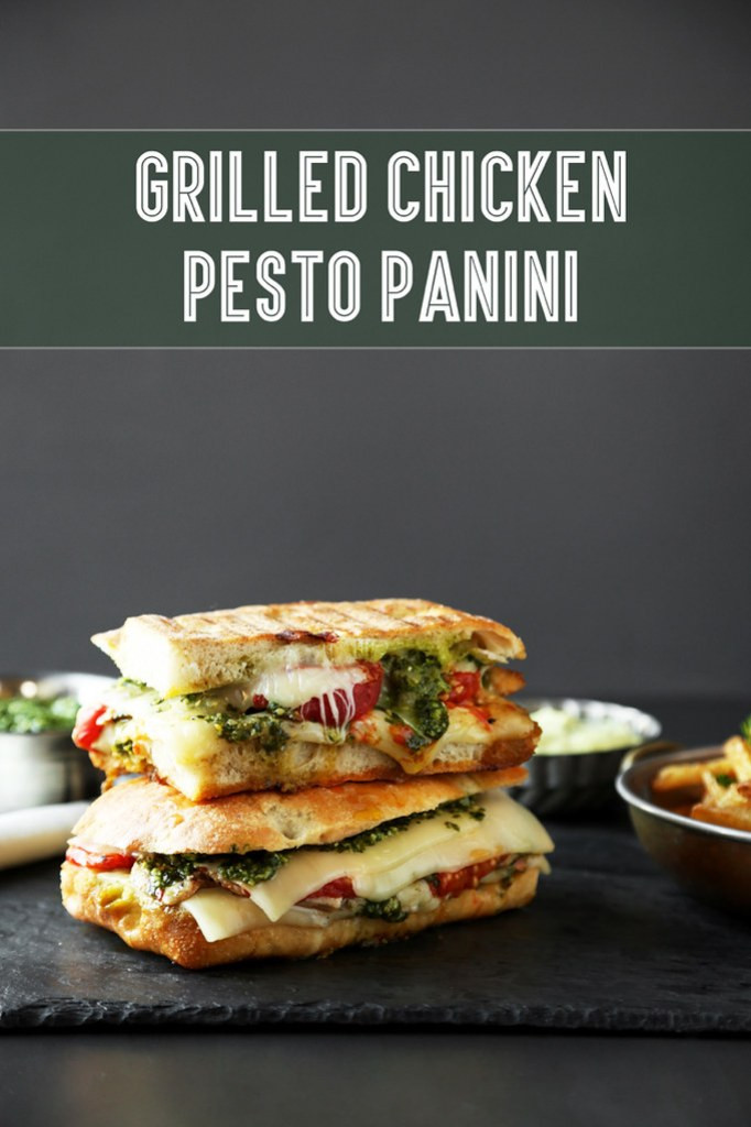 Chicken Pesto Panini
 Grilled Chicken Pesto Panini The Candid Appetite