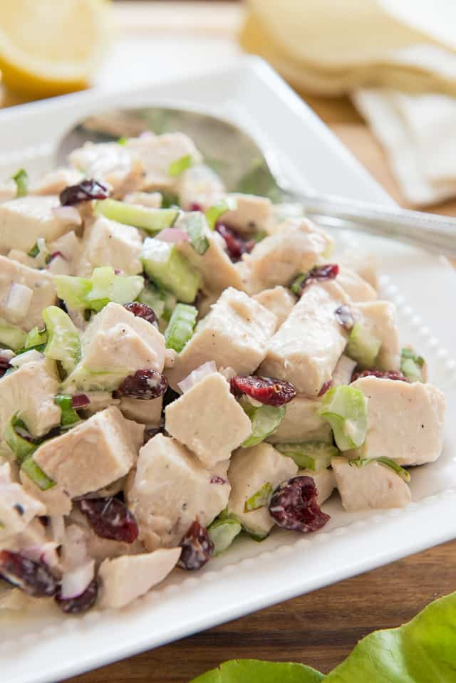 Chicken Salad Recipe With Cranberries
 Cranberry Chicken Salad Easy Chicken Salad Recipe