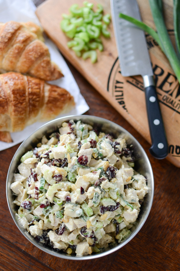 Chicken Salad Recipe With Cranberries
 Deli Style Cranberry Chicken Salad A Teaspoon of Happiness