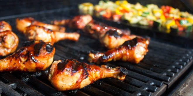 Chicken Thighs On Gas Grill
 How to Grill Chicken Drumsticks Gas Grill Recipe and