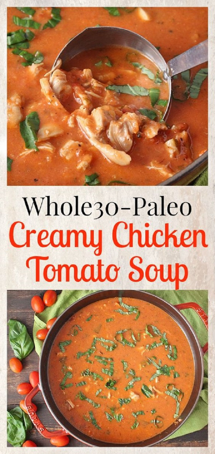 Chicken Tomato Soup
 12 Grade A Paleo Chicken Recipes Which Are Real Prove That
