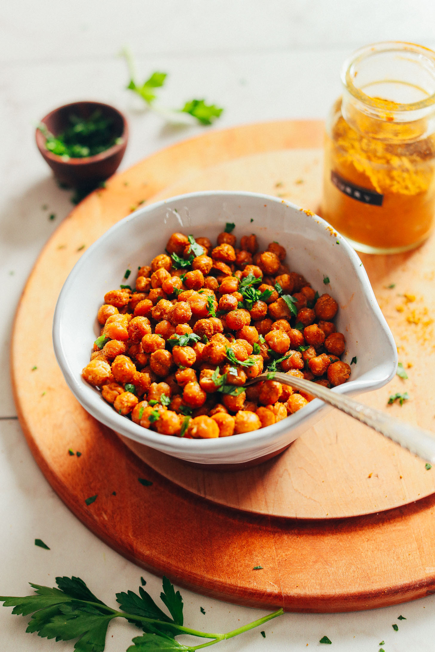 Chickpea Snacks Recipes
 Actually Crispy Baked Chickpeas
