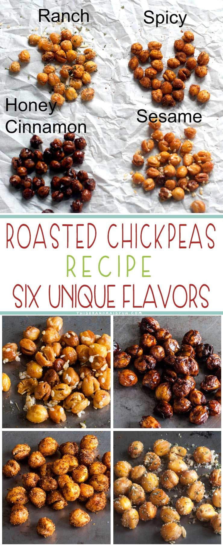 Chickpea Snacks Recipes
 Roasted Chickpeas Recipe